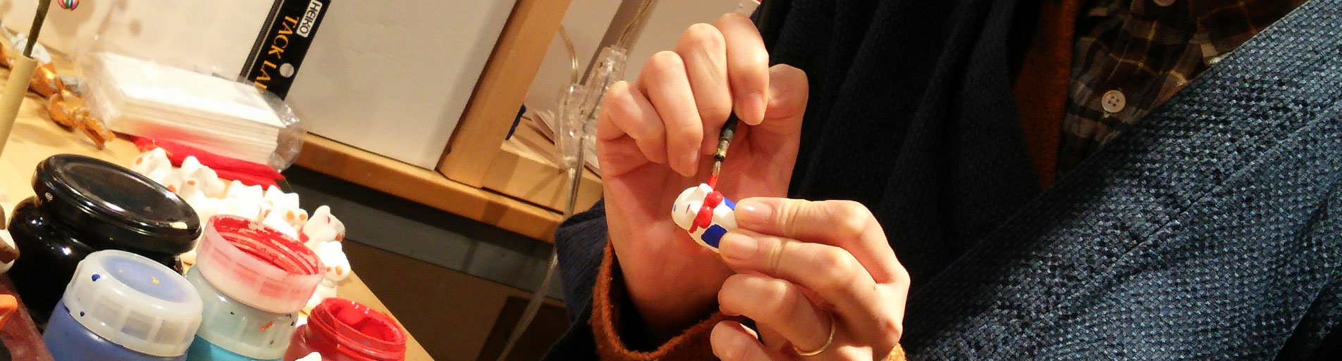 Japanese artisan at work